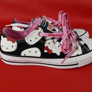 CONVERSE x HELLO KITTY Shoes 162947C Wms Sz 5.5